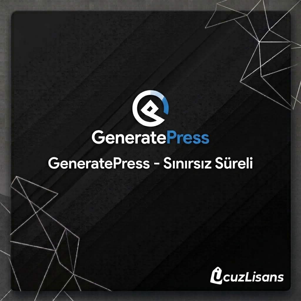 Generatepress - Sınırsız Süreli