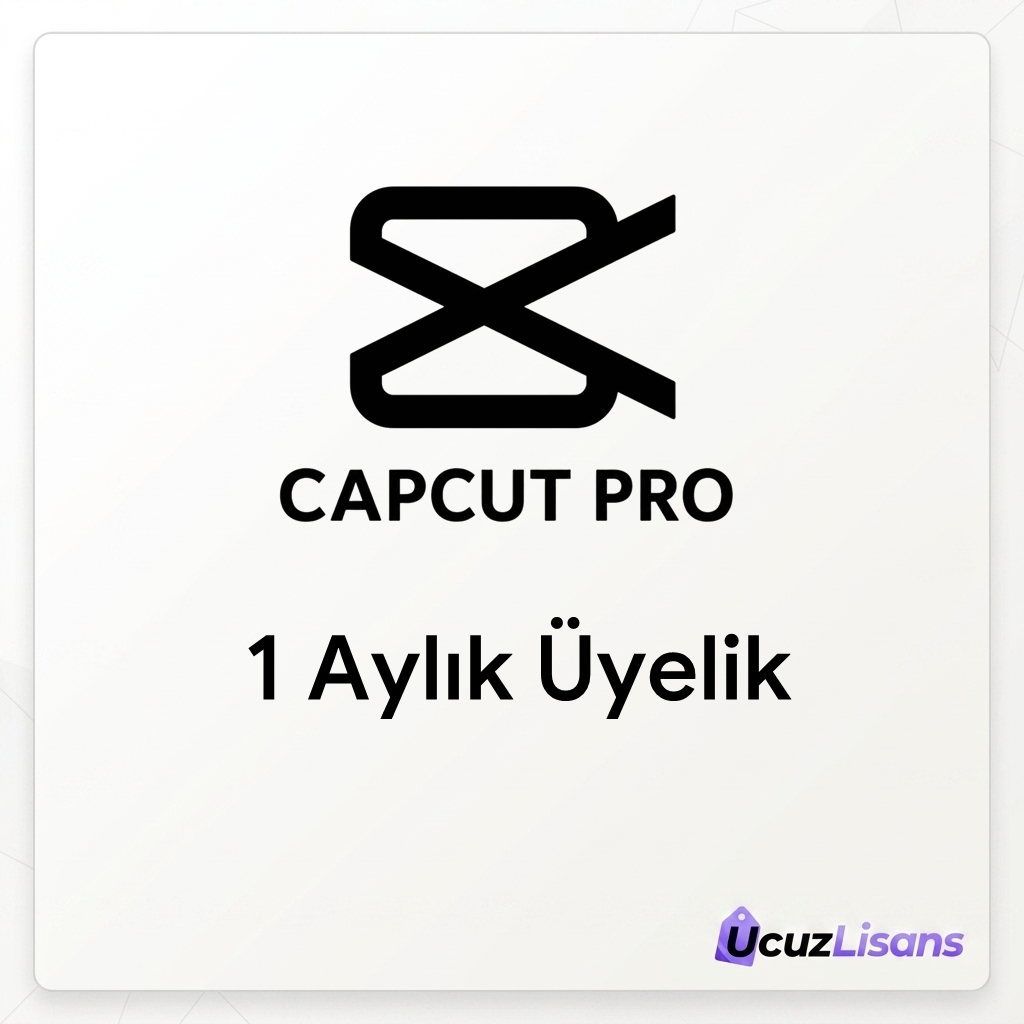 Capcut PRO 1 Aylık Hesap