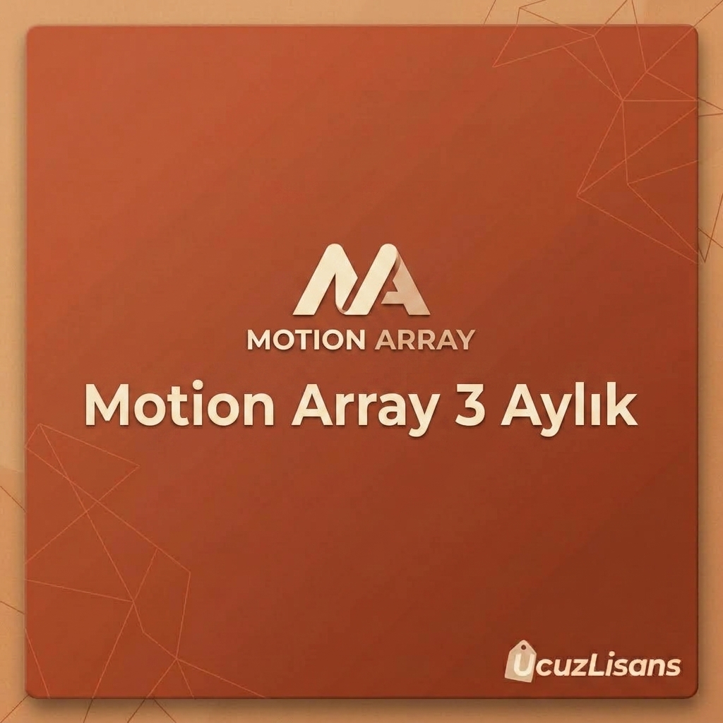 Motion Array 3 Aylık (Günlük 50 İndirme)
